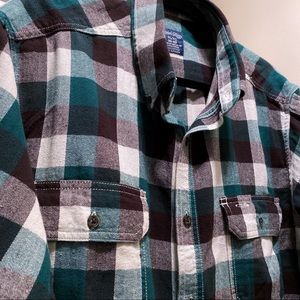 Faded Glory Men’s Flannel Shirt, XL
